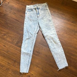 Gap Acid Wash Universal High Rise Jegging